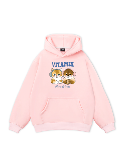 Vitamin Meow And Woof Hoodie