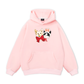 Animal Mood Bestie Puppy And Meow Hoodie