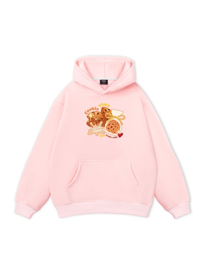 Áo Hoodie Nỉ Bông Cookie Time