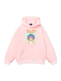 Áo Hoodie Nỉ Bông Animal Meow