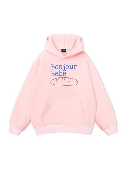 Áo Hoodie Nỉ Bông Bonjour Bebe