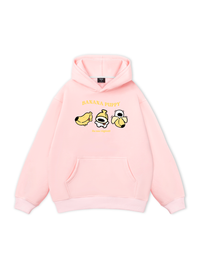 Áo Hoodie Nỉ Bông Banana Puppy