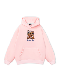 Crazy Cat Hoodie