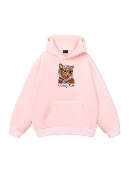 Crazy Cat Hoodie