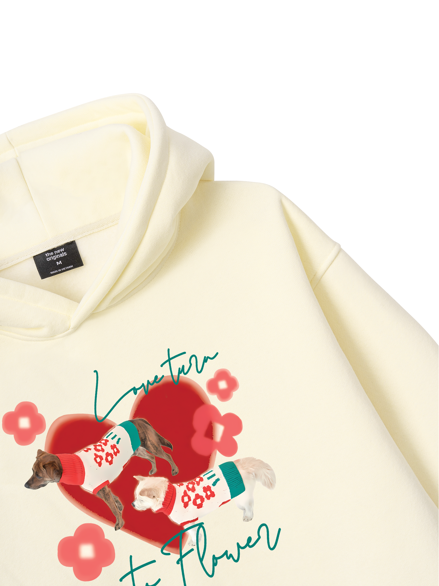 Animal Mood Love Turr Into Flower Hoodie