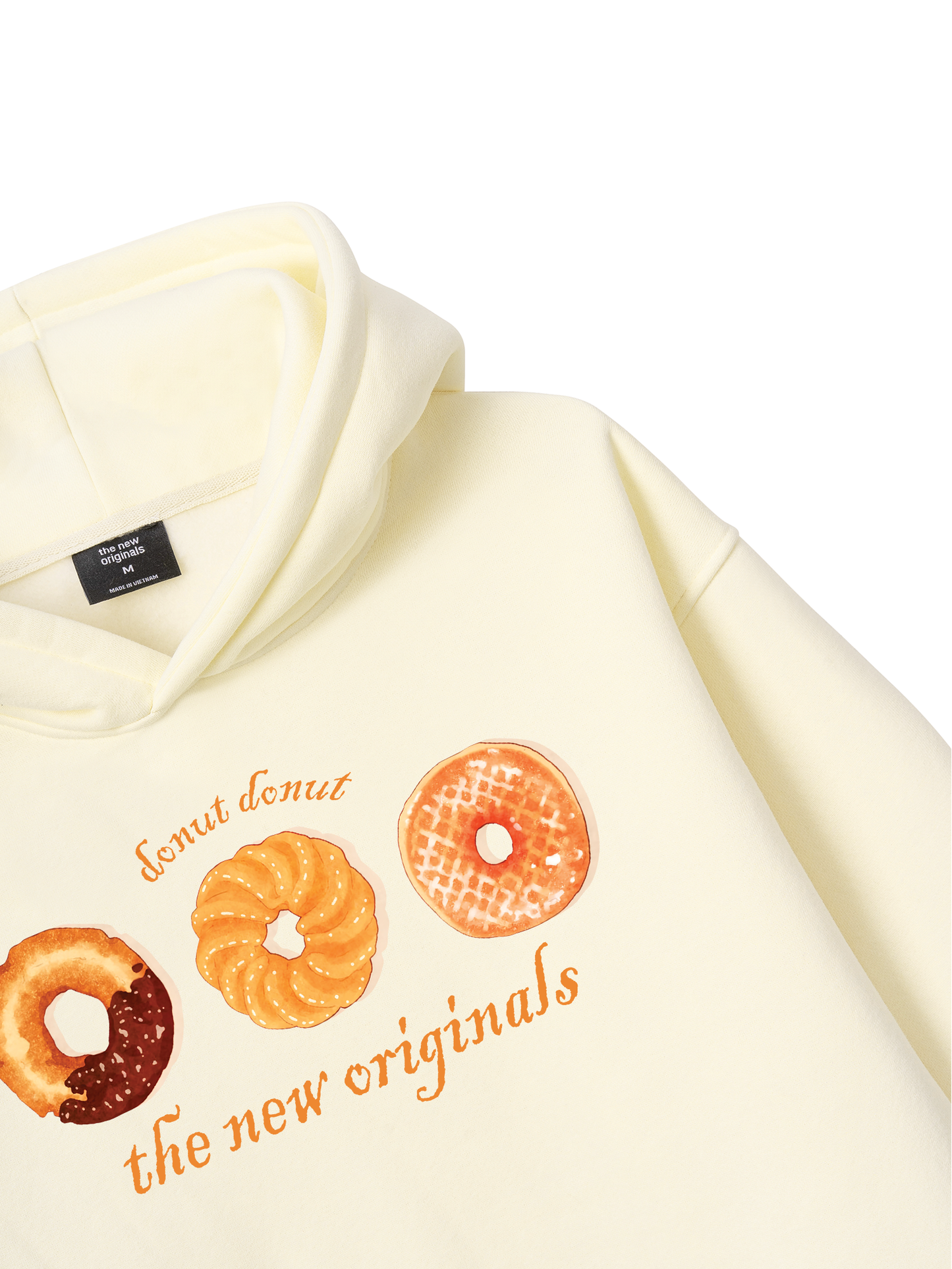 Áo Hoodie Nỉ Bông Donut