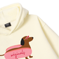 Pink Dachshund Hoodie