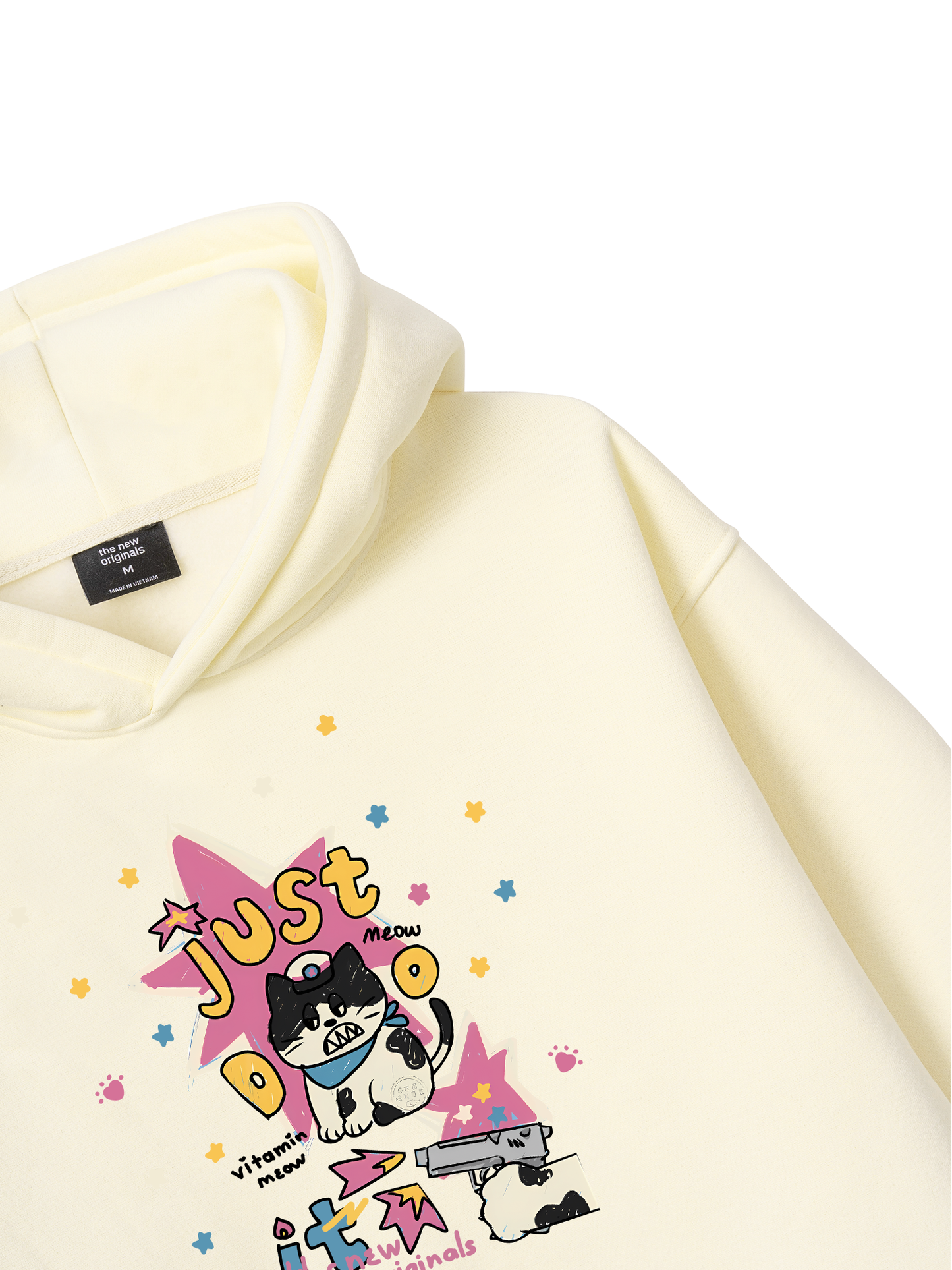 Cute Just Meow Hoodie