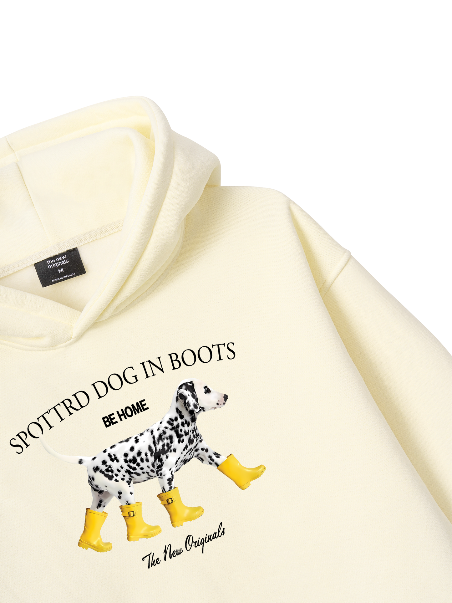 Animal Cute Puppy Yellow Boots Hoodie