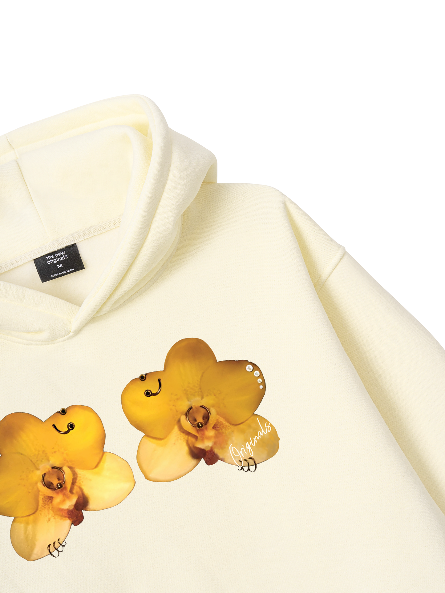 Flower Piercing Art Hoodie