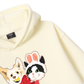 Animal Mood Bestie Puppy And Meow Hoodie