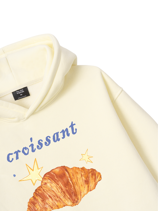 Áo Hoodie Nỉ Bông Croissant