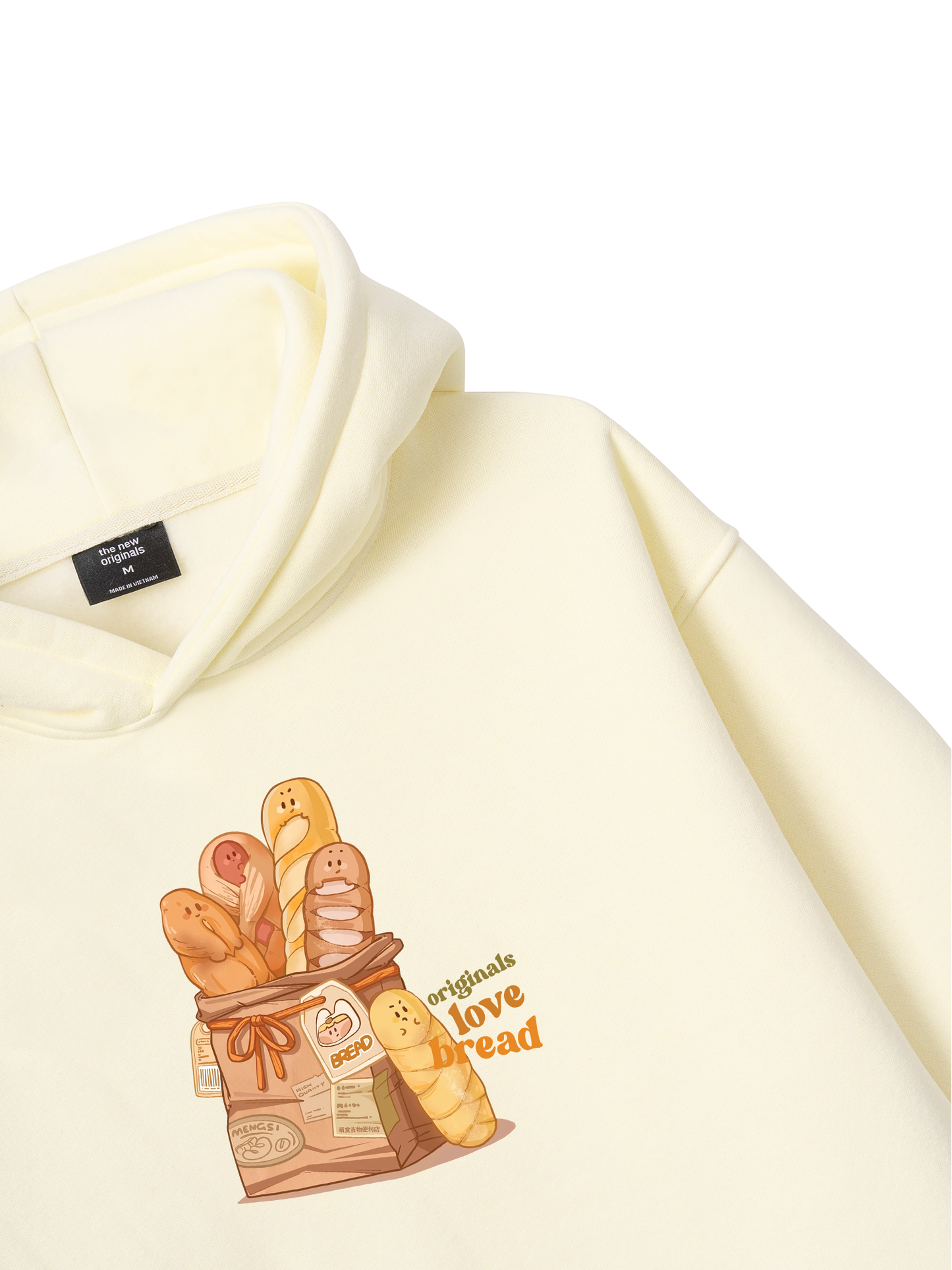 Áo Hoodie Nỉ Bông Love Bread