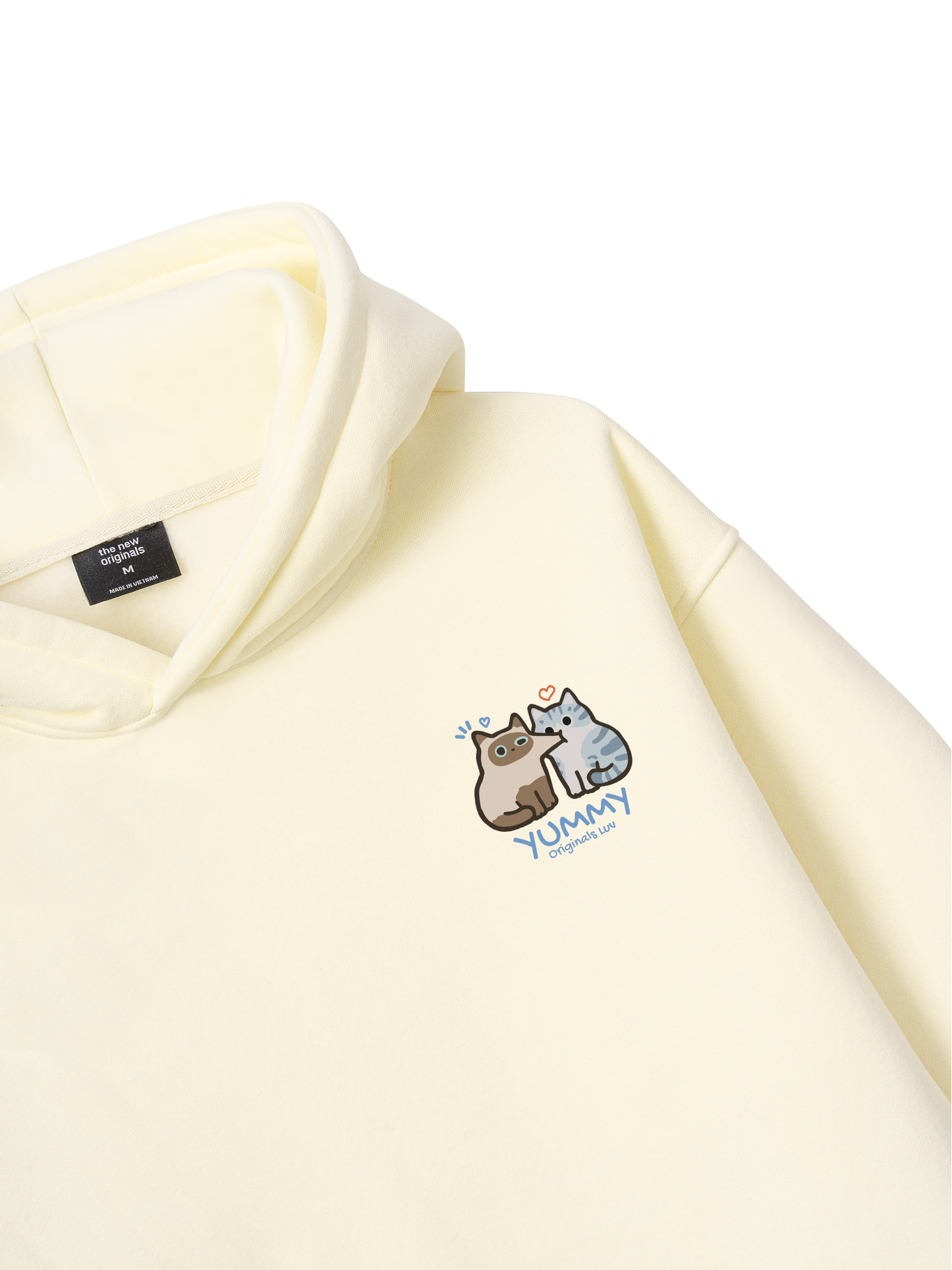 Yummy Luv Cat Couple Hoodie