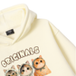 Áo Hoodie Nỉ Bông Cute Three Cat Vitamin Meow