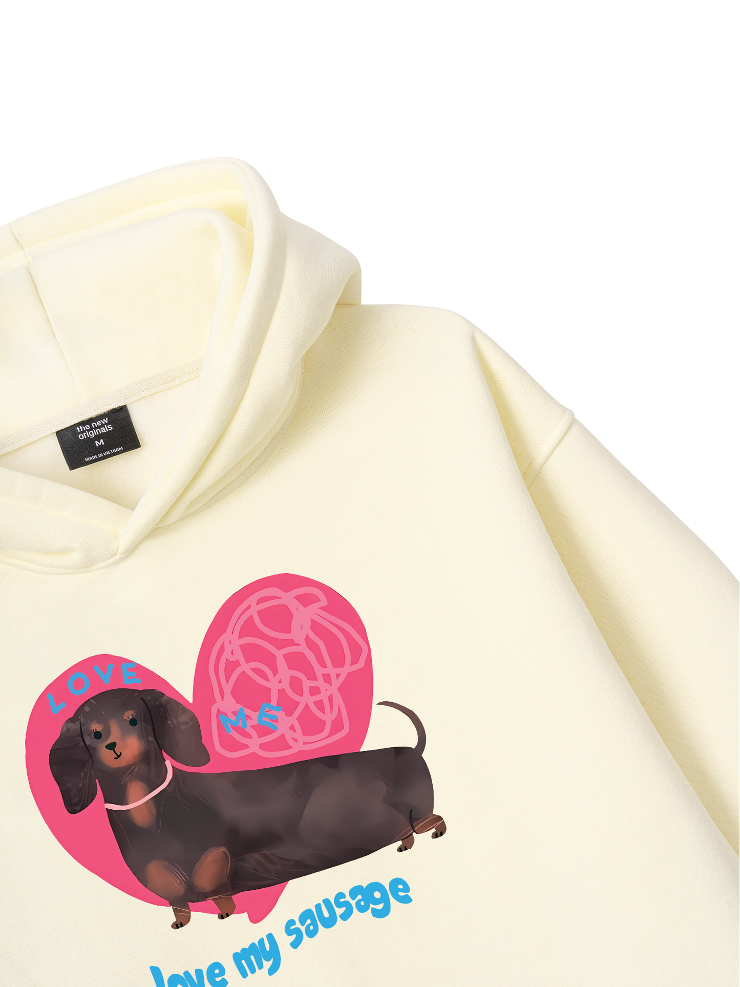 Animal Mood love my sausage Hoodie