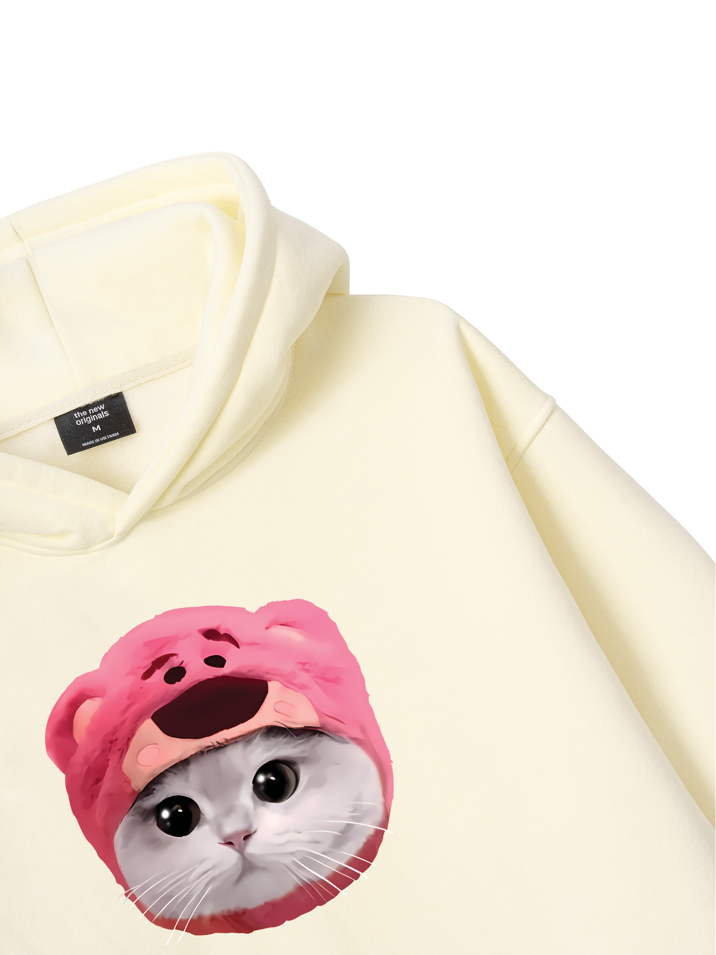 Animal Mood Pink Meow Hoodie