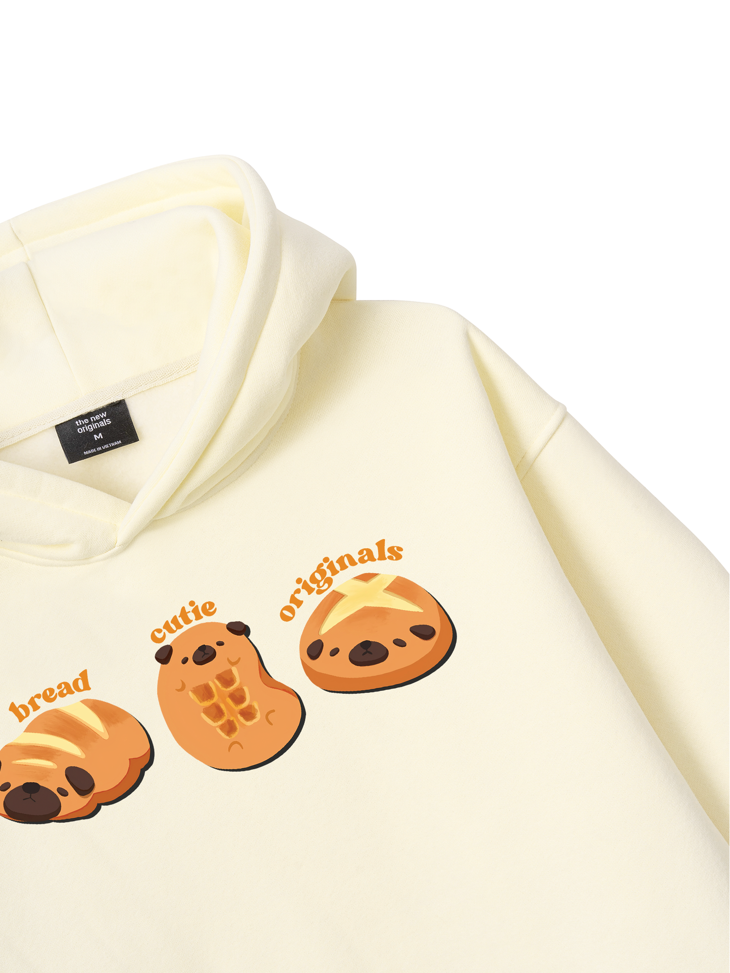 Áo Hoodie Nỉ Bông Cutie Bread