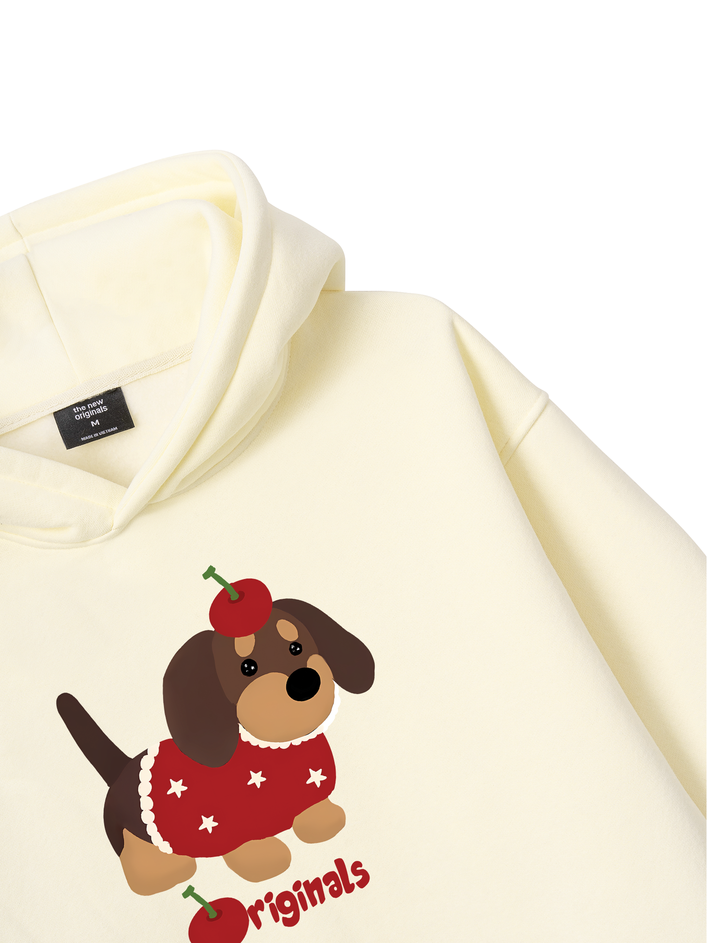 Animal Cute Puppy With Cherry Hoodie