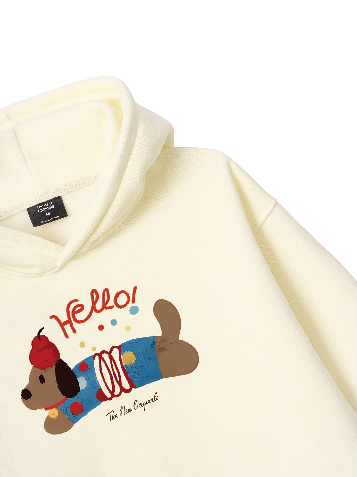 Animal Hello Cute Puppy Hoodie