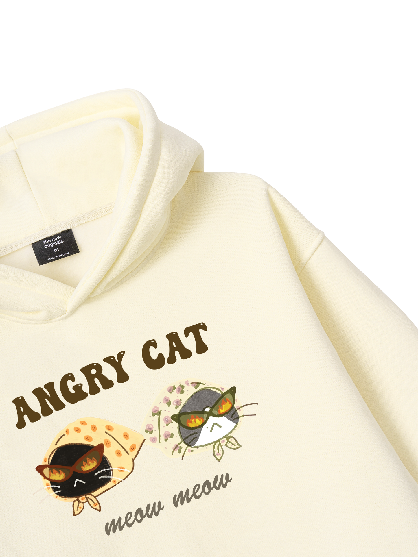 Angry Cat Hoodie