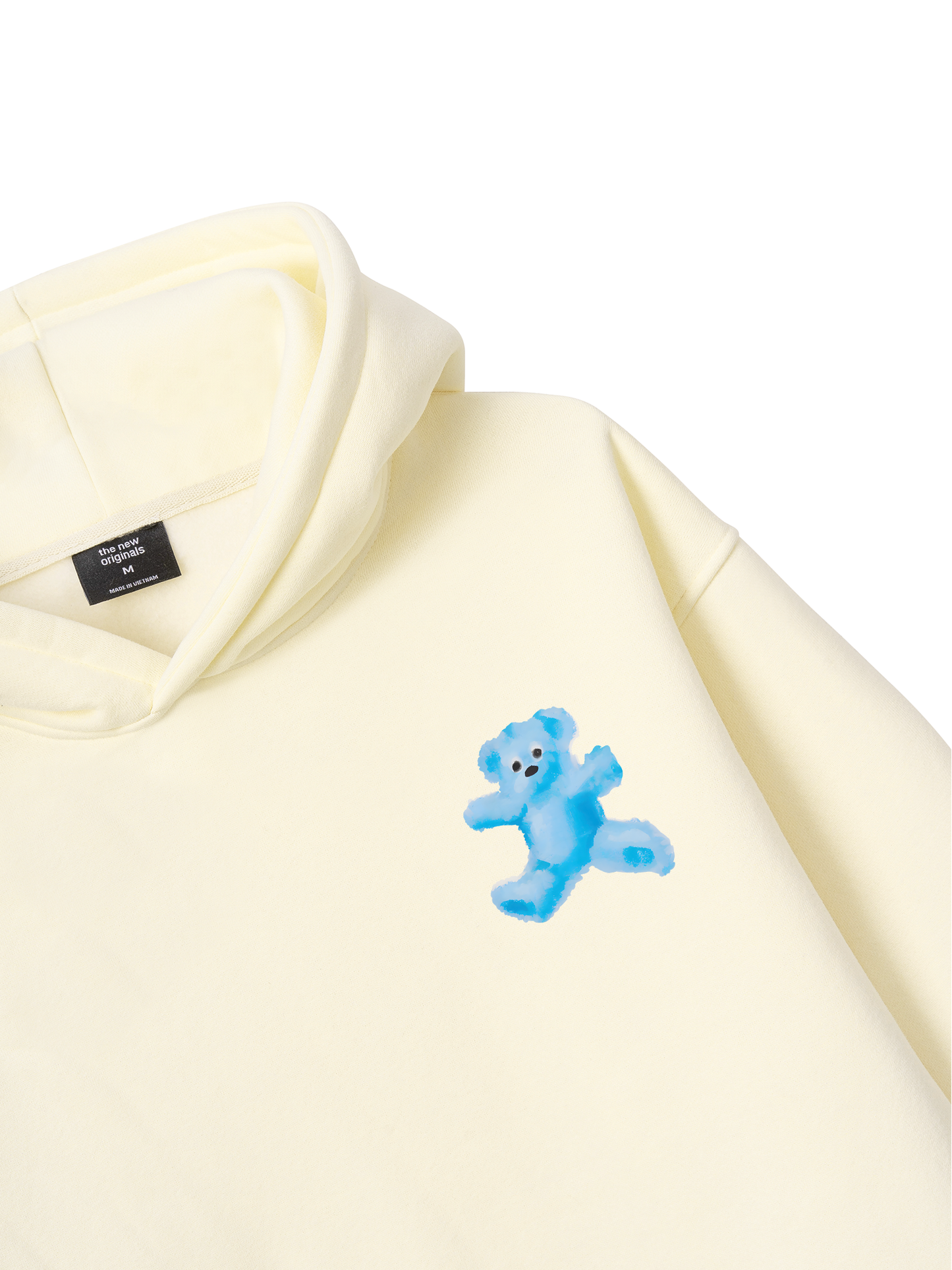 Crayon Three Bear Artwork Hoodie