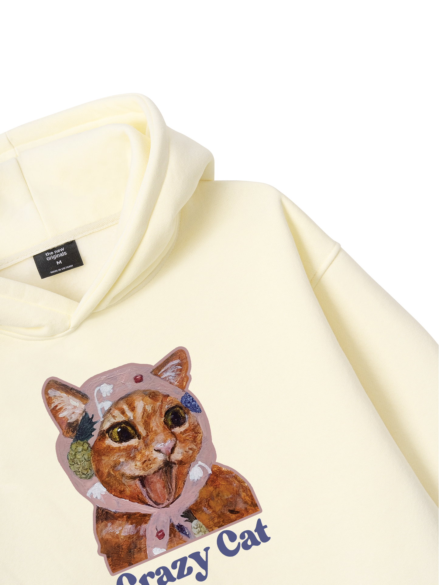 Crazy Cat Hoodie