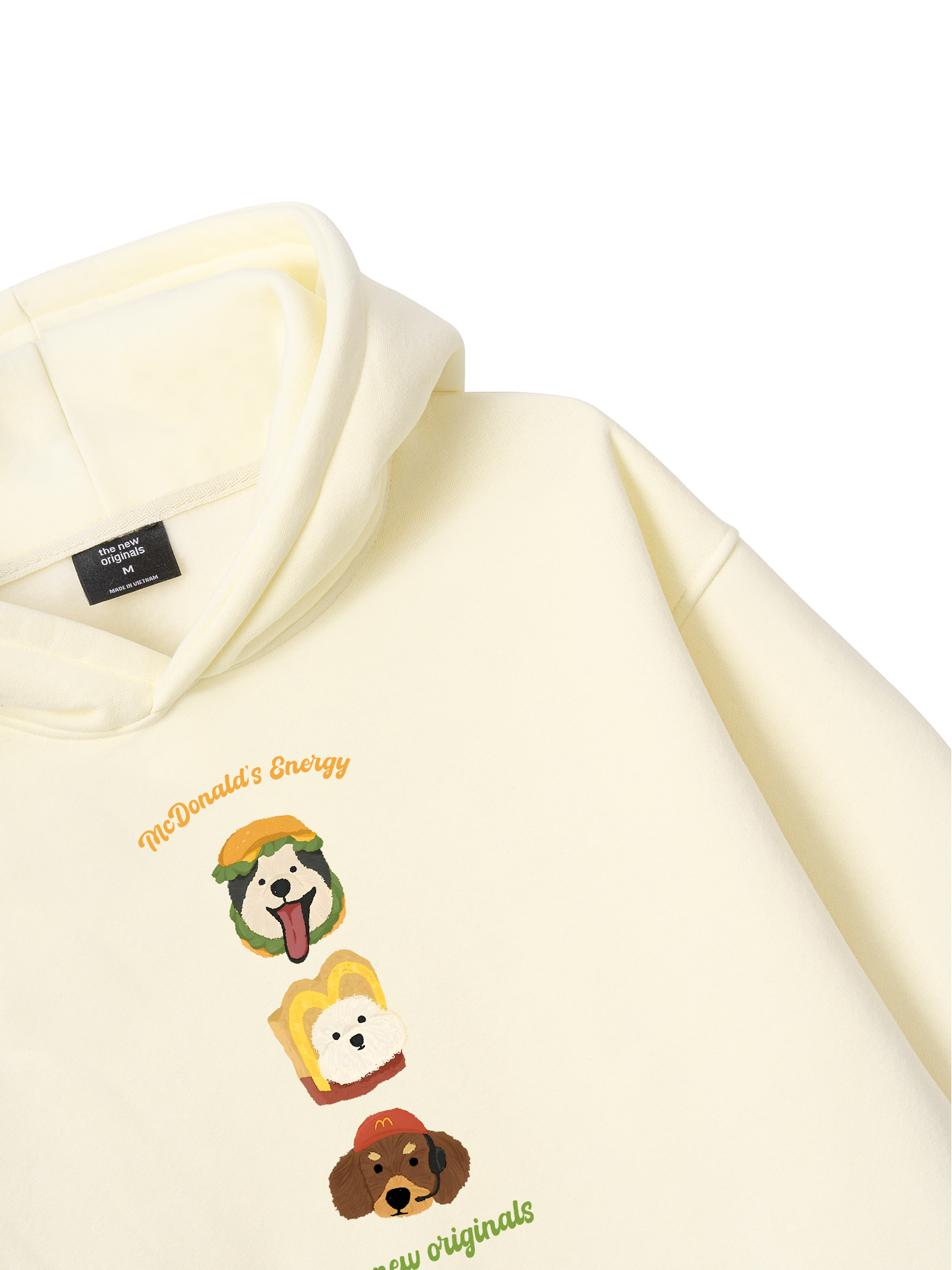 Áo Hoodie Nỉ Bông McDonal Energy