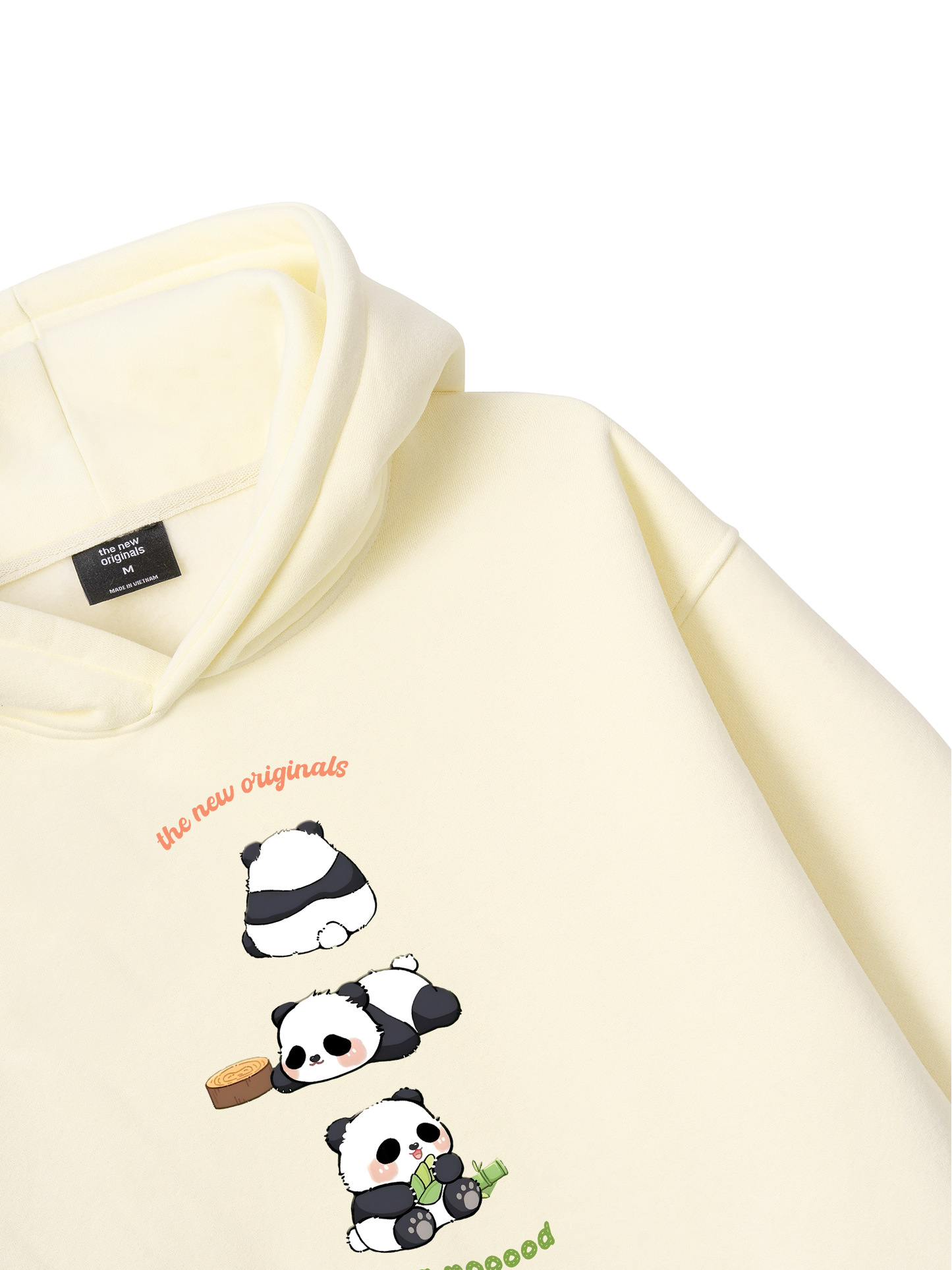 Áo Hoodie Nỉ Bông Panda Moooood