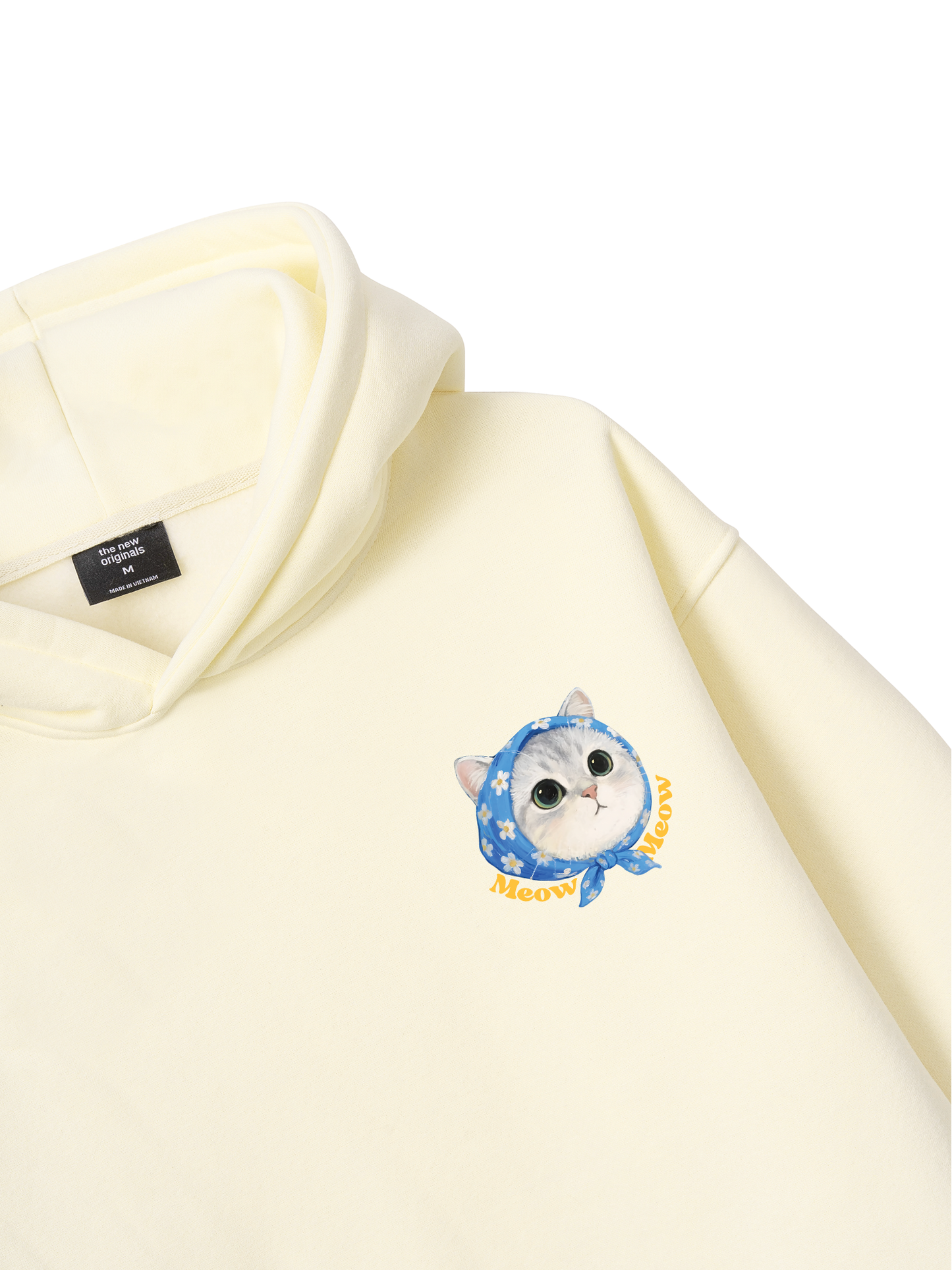 Áo Hoodie Nỉ Bông Cute Cat