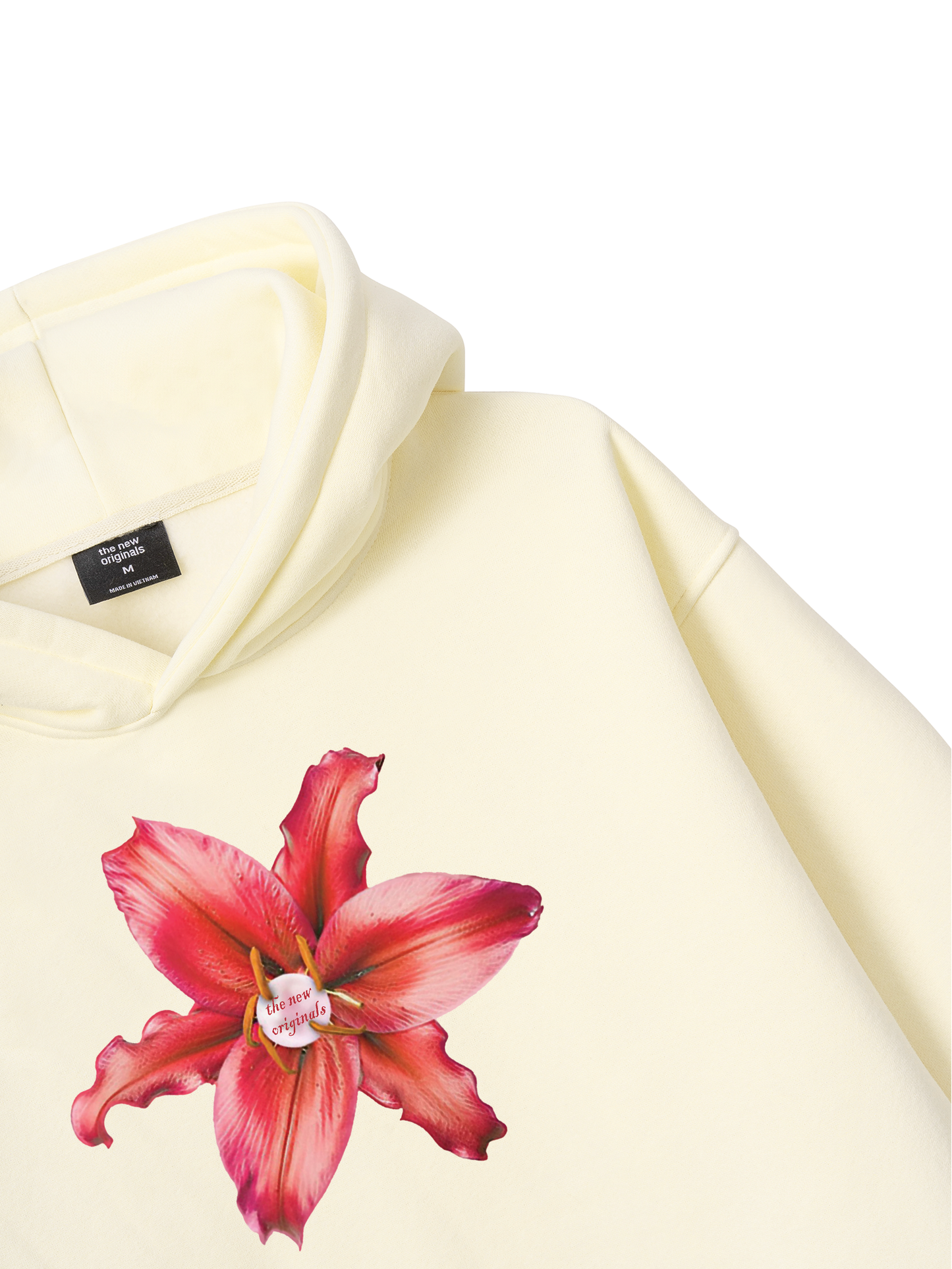 Pearl Lily Flower Hoodie