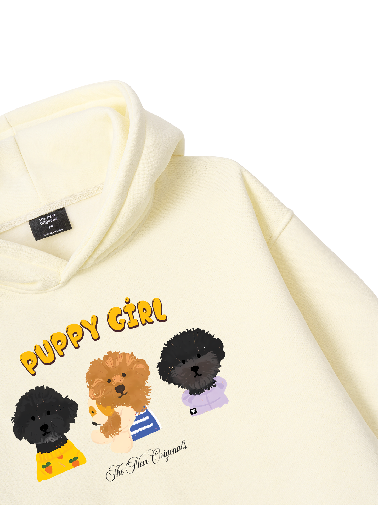 Animal Puppy Girl Hoodie