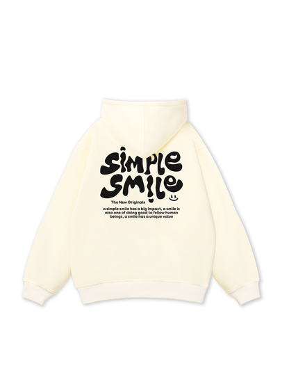 Be Bold Simple Smile Hoodie