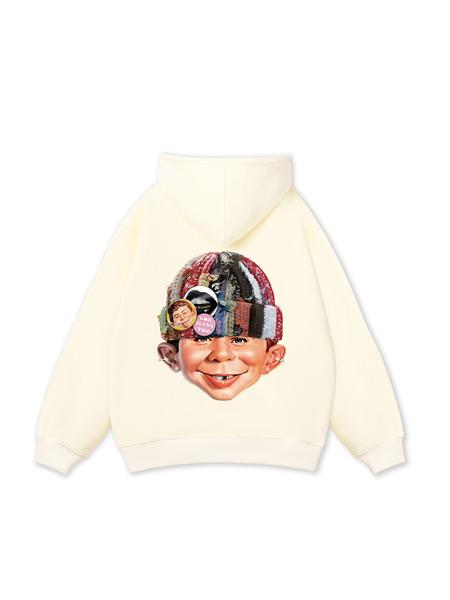 Bad Boy with Knit Cap Hoodie