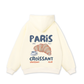 Áo Hoodie Nỉ Bông Paris Coissant