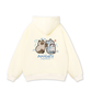 Áo Hoodie Nỉ Bông Angry Luv Cat Couple