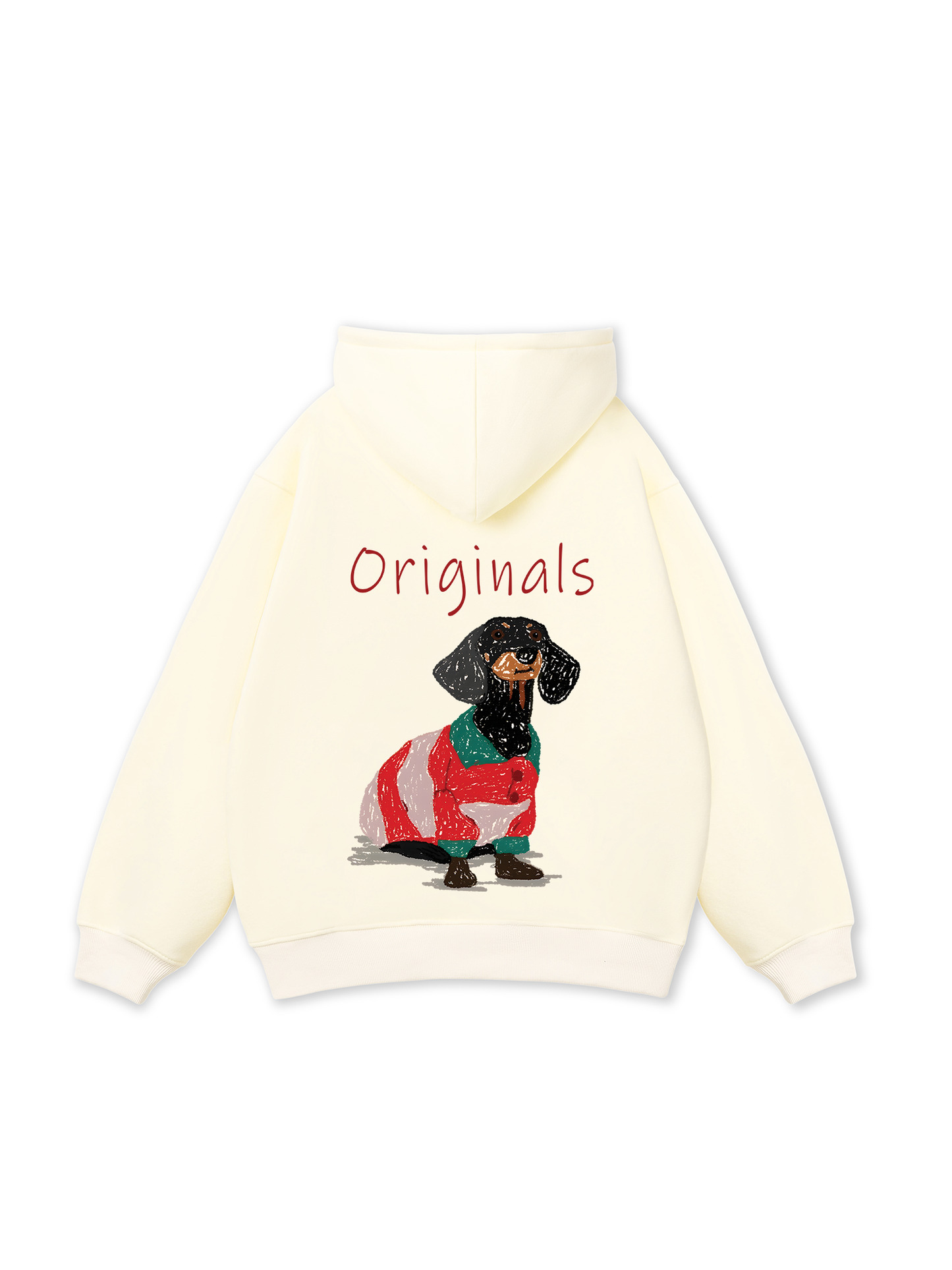 Áo Hoodie Nỉ Bông Luxury Dachshund