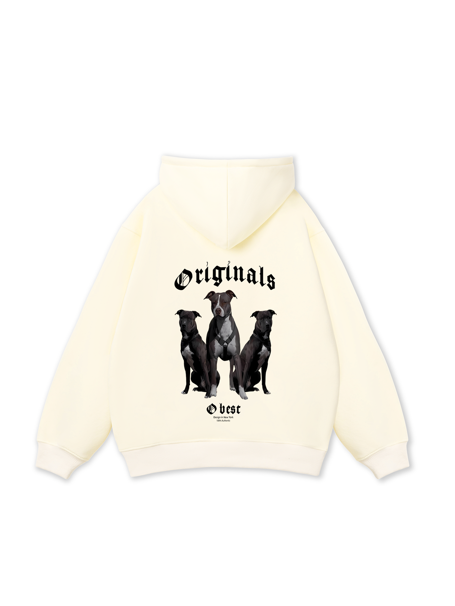 Animal Mood PitBull Dog Hoodie