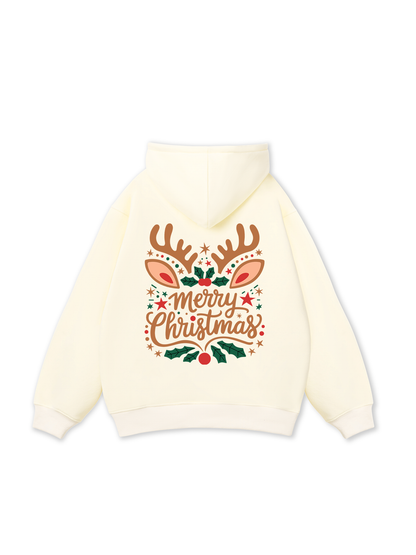 Holly Reindeer Hoodie
