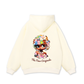 Colorful Plush Doll Head Cover Cartoon girl Hoodie