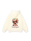 Colorful Plush Doll Head Cover Cartoon girl Hoodie