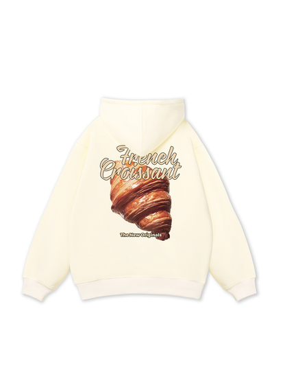Foody French Croissant Hoodie