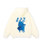 Áo Hoodie Nỉ Bông Fuzzy Font Dragon Blue