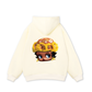 Flower Sun Knit Hat Cartoon Head Hoodie