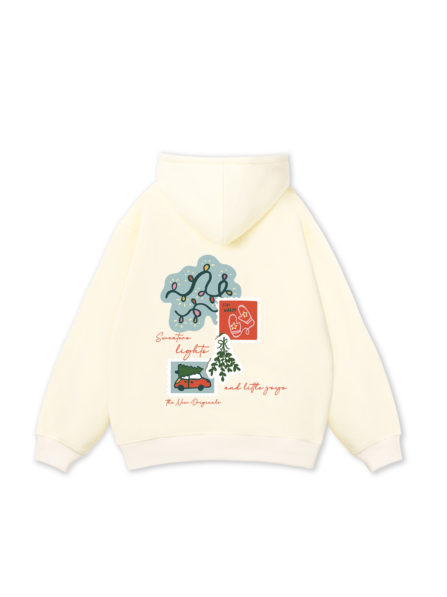 Sweater, lights, and little joy Hoodie
