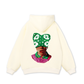 Summer Dopamine Kitty Cap Pink Gradient Hoodie