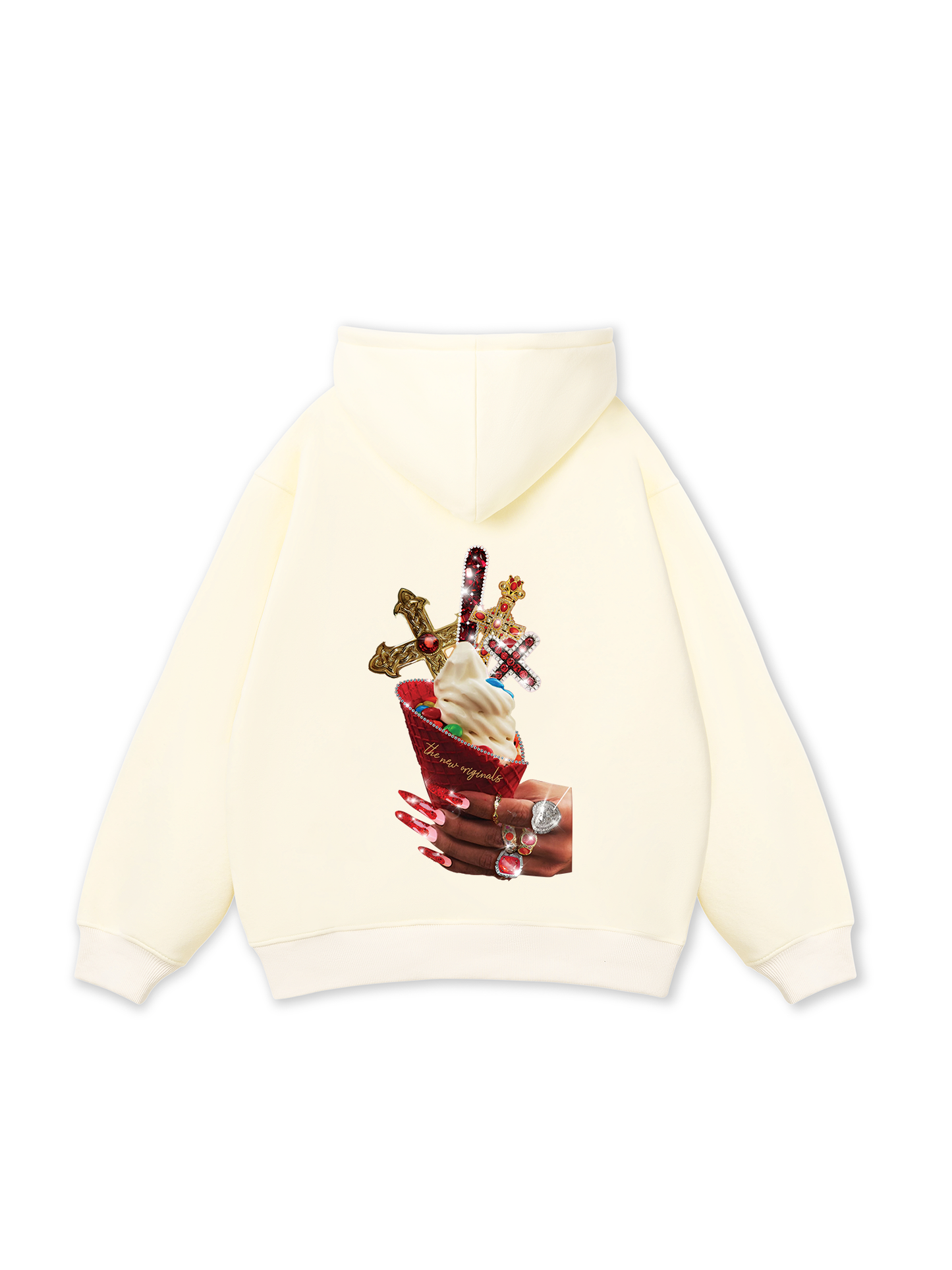 Gem Cross Ice Cream Hoodie