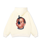 Funny spoon-covered face boy Hoodie
