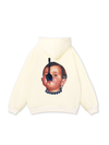 Funny spoon-covered face boy Hoodie
