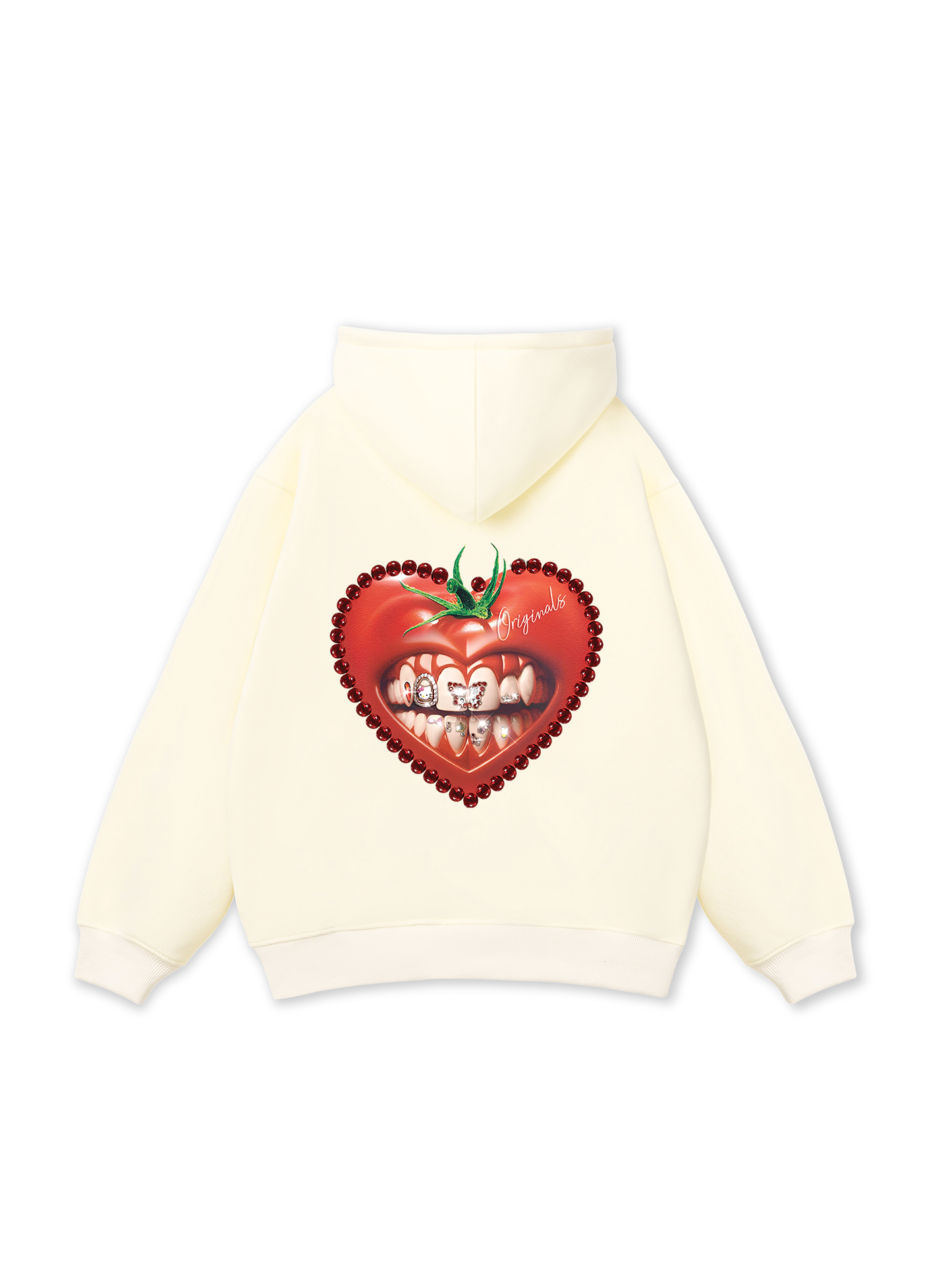 Love Tomato Art Grills Hoodie